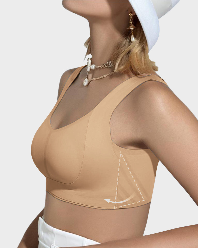 Full Support Wireless Push-Up Minimizer Bra-1