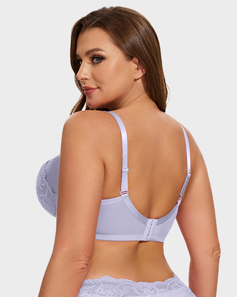 Full Coverage Lace Minimizer Bra-11