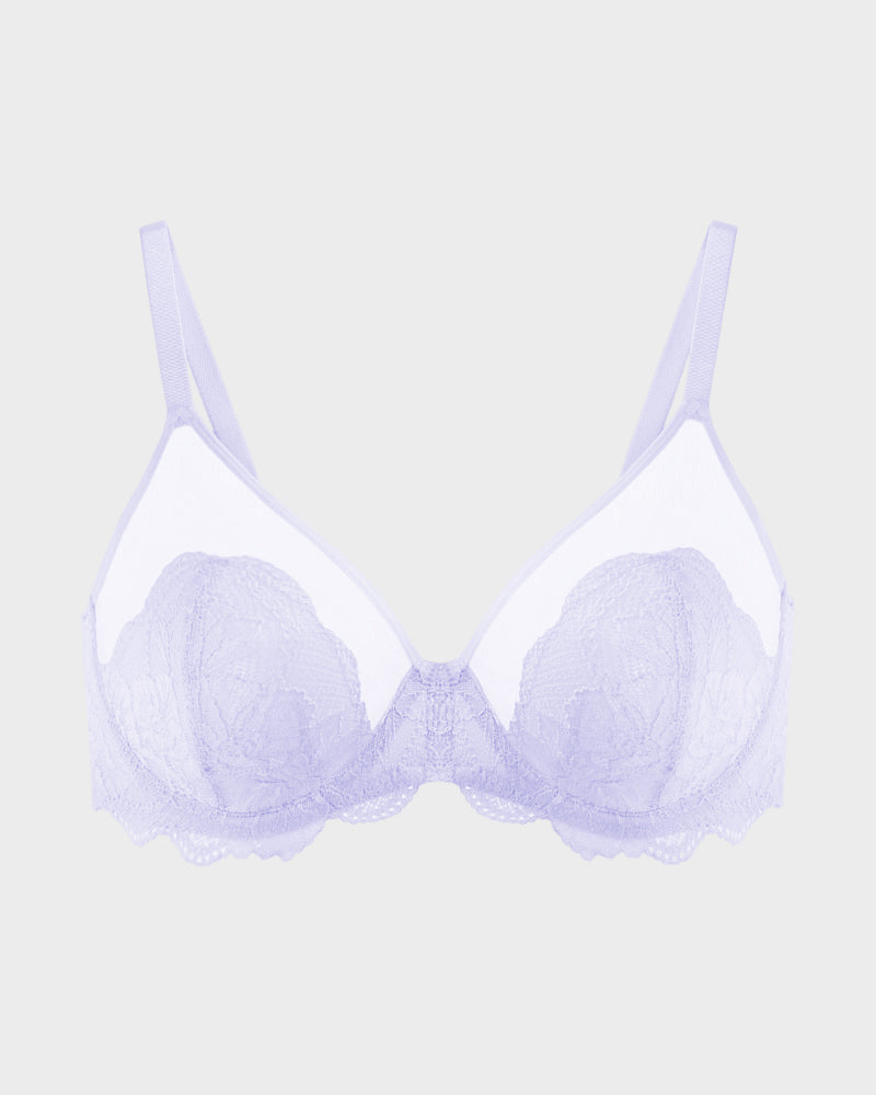 Full Coverage Lace Minimizer Bra-20