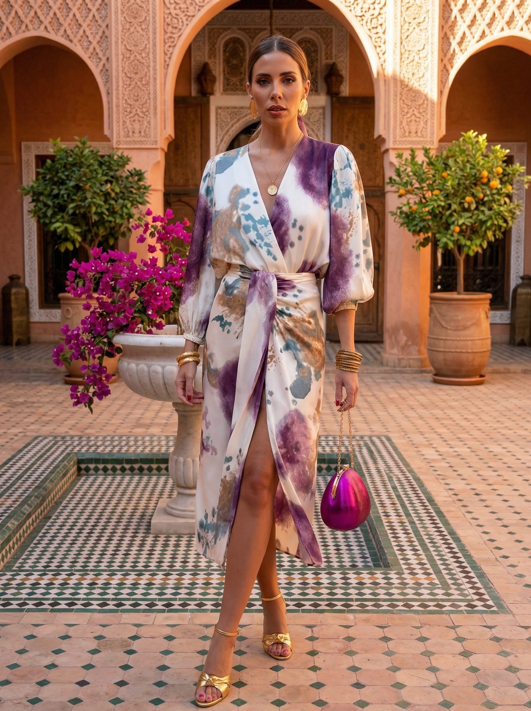 Lufi | Sophisticated Spring Two-Piece Dress-5