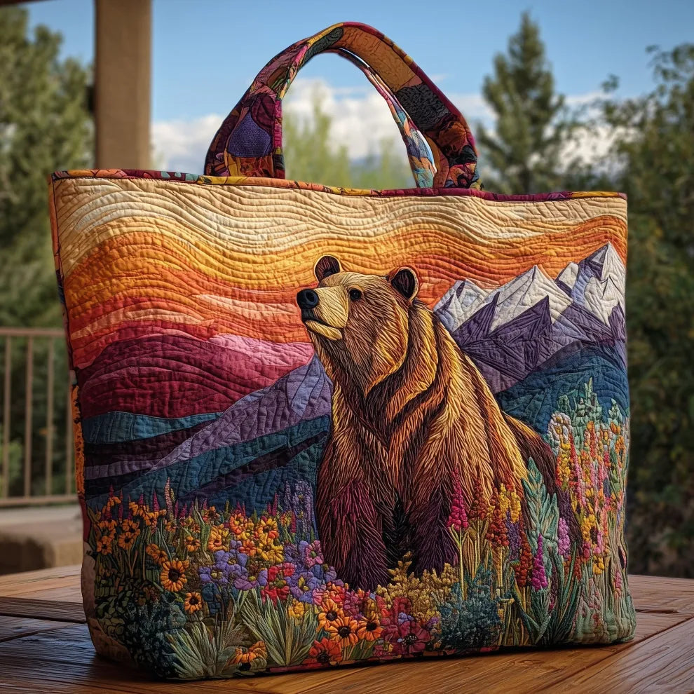 Wild Spirit | Quilted Tote-1