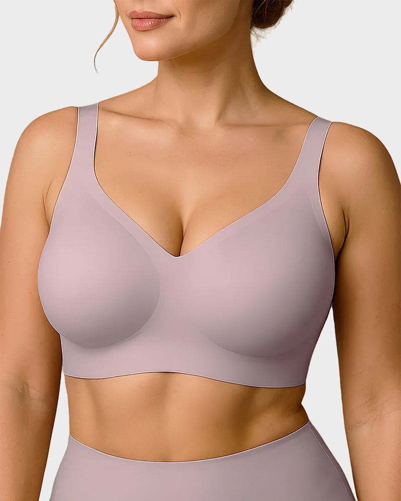 Seamless Wireless Everyday Bra – Comfy Full Coverage Fit-16