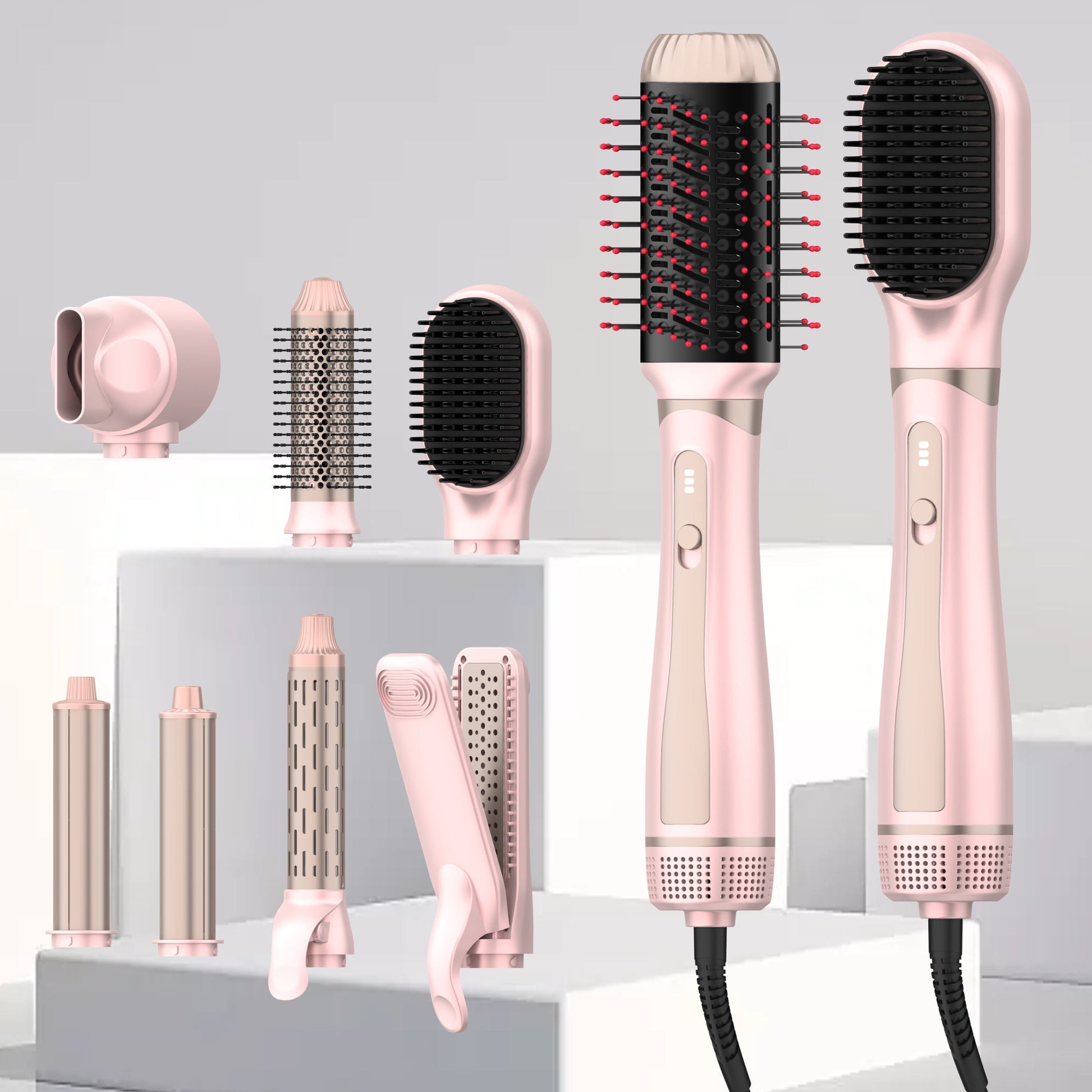8-in-1 Multi-functional Curling Iron  Multiple Hair styles Tool-2