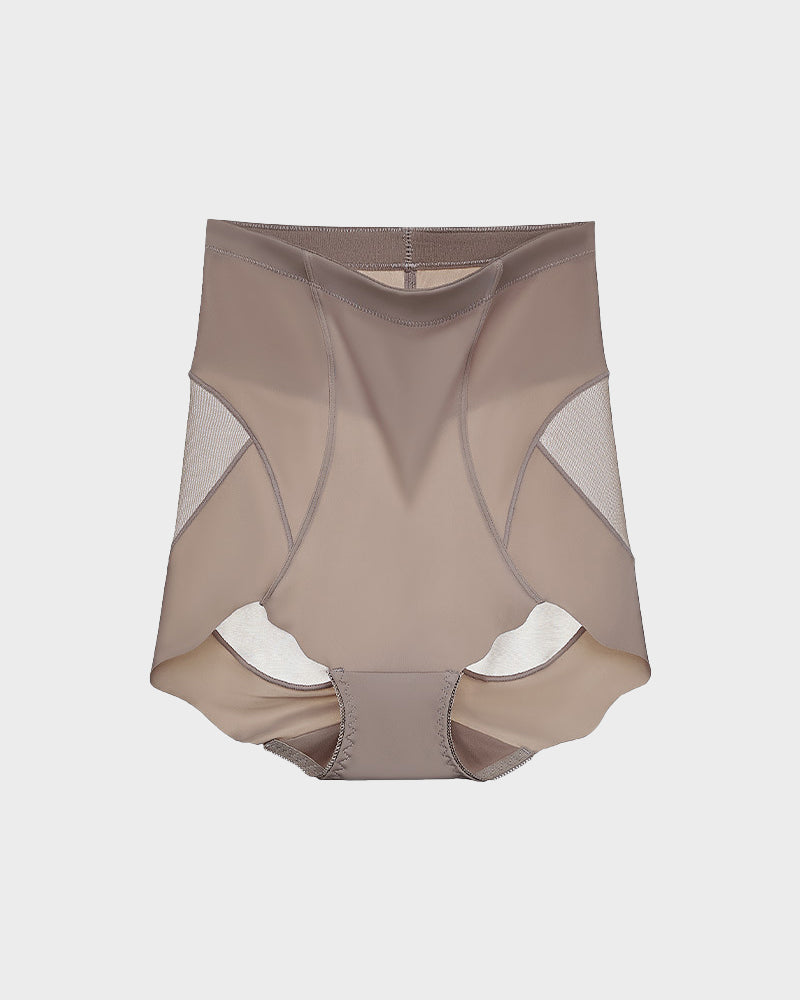 High-Waist Invisible Mesh Strong Shaping Panties (3 Pack)-13