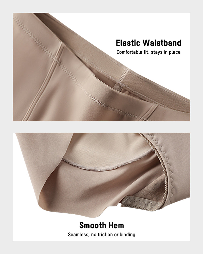 High-Waist Invisible Mesh Strong Shaping Panties (3 Pack)-8