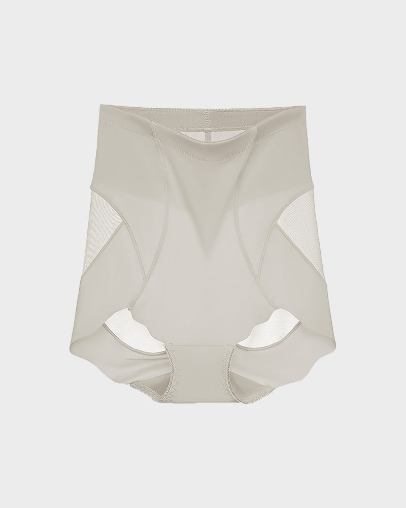High-Waist Invisible Mesh Strong Shaping Panties-12