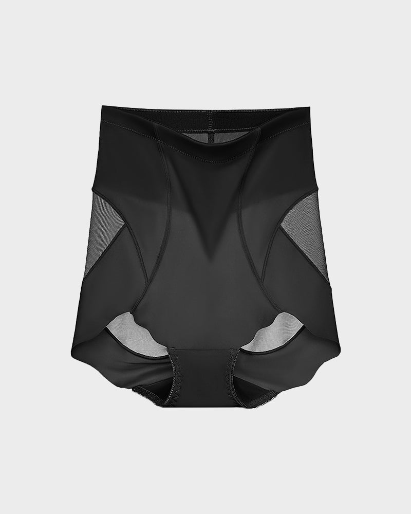 High-Waist Invisible Mesh Strong Shaping Panties (3 Pack)-12