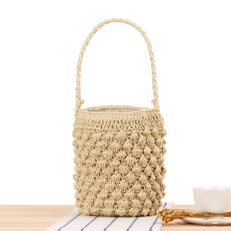 Ilona | Straw Bag Seaside Vacation Leisure Bag-1