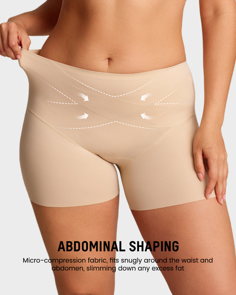 Invisible Cross-Control Sculpting Shorts (3 Pack)-2