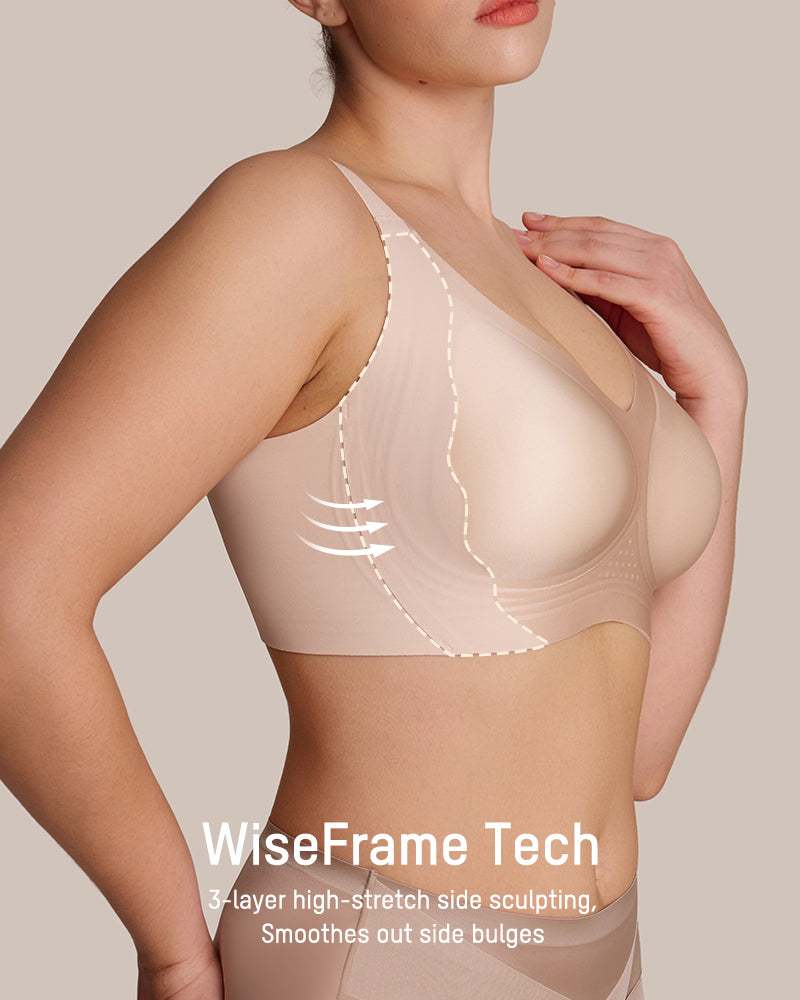 Invisible Wide-Band Wireless Support Bra-2