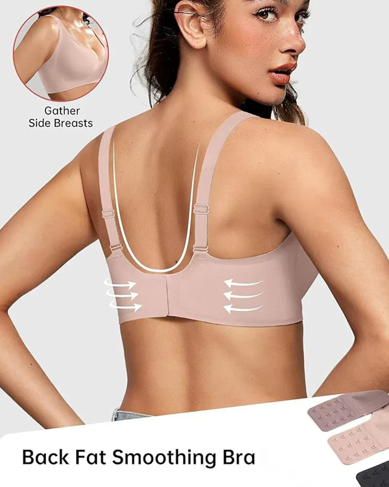 Seamless Deep V Push-Up Wireless Bra-13