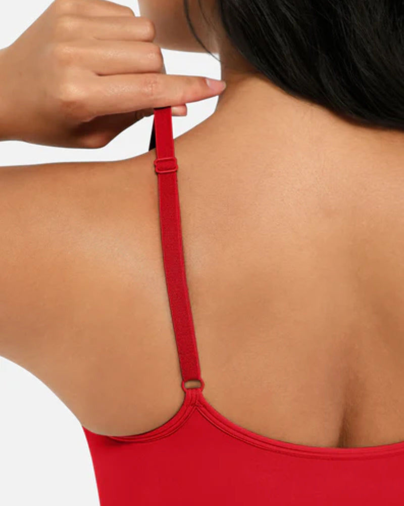 Tummy Control Bodysuit Seamless Sculpting Snatched Waist Body Suit Thong-17