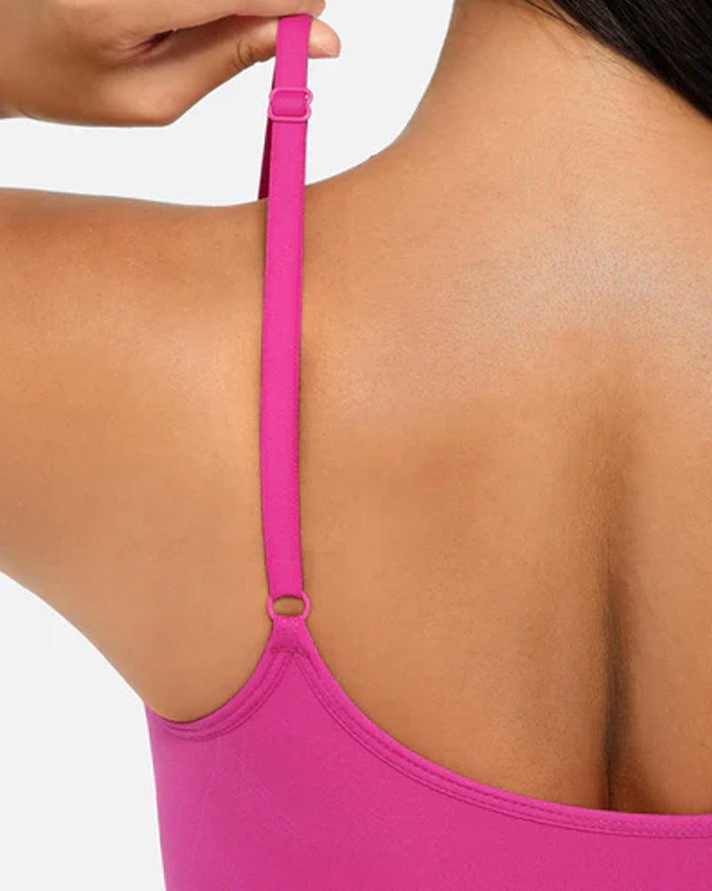 Tummy Control Bodysuit Seamless Sculpting Snatched Waist Body Suit Thong-21