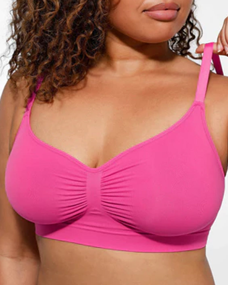 Women's Full Coverage Non-Padded Wireless Sculpt Bra-1