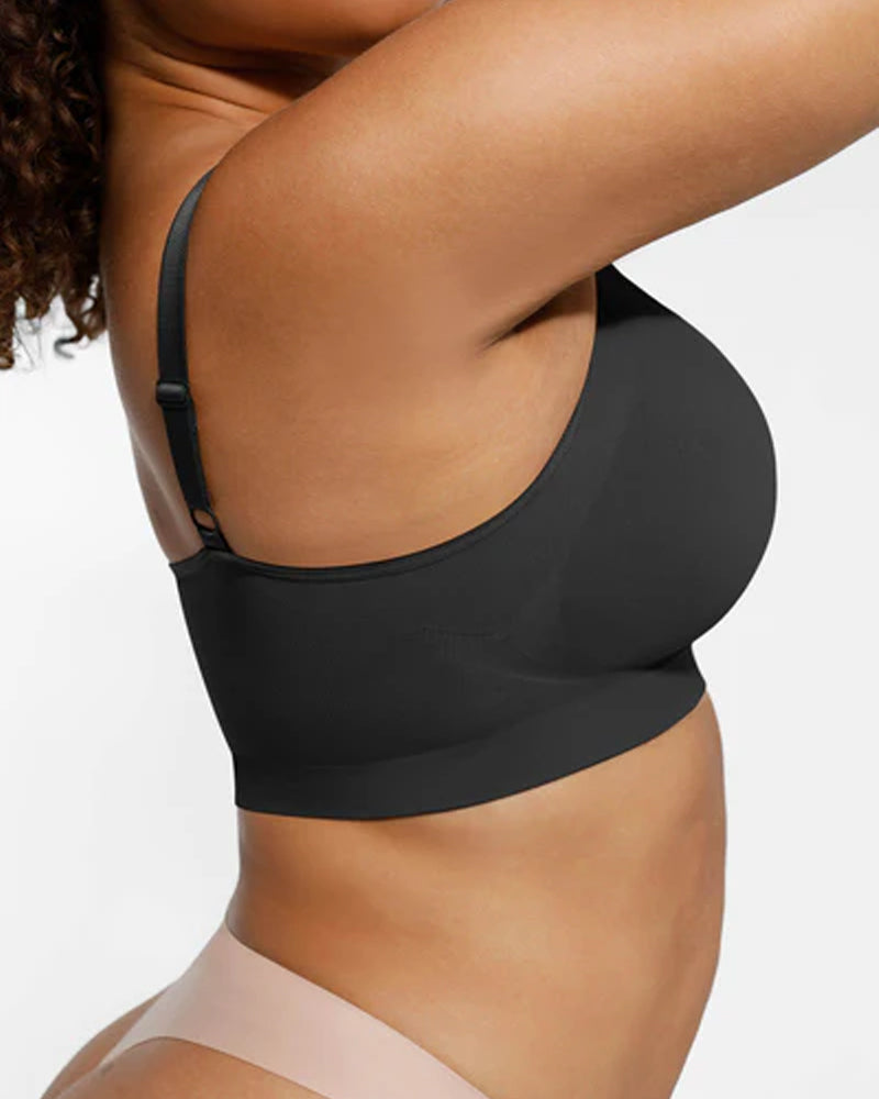 Women's Full Coverage Non-Padded Wireless Sculpt Bra-7