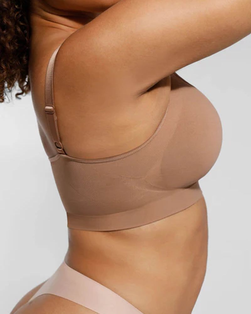 Women's Full Coverage Non-Padded Wireless Sculpt Bra-15