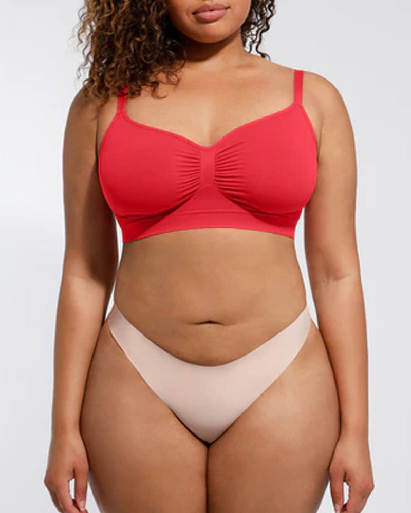Women's Full Coverage Non-Padded Wireless Sculpt Bra-32
