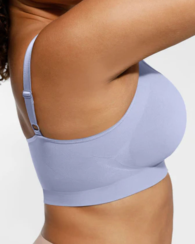 Women's Full Coverage Non-Padded Wireless Sculpt Bra-46