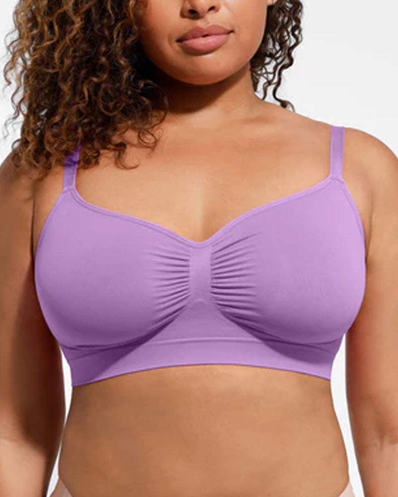 Women's Full Coverage Non-Padded Wireless Sculpt Bra-34