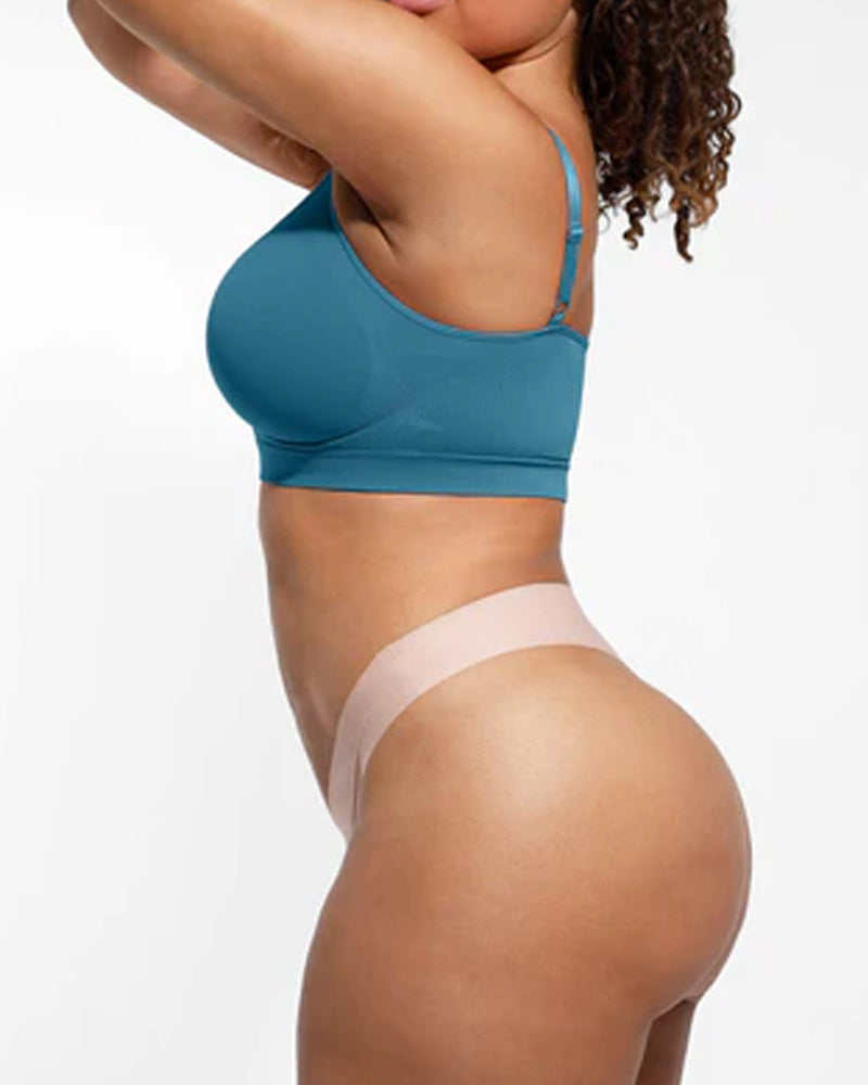 Women's Full Coverage Non-Padded Wireless Sculpt Bra-41