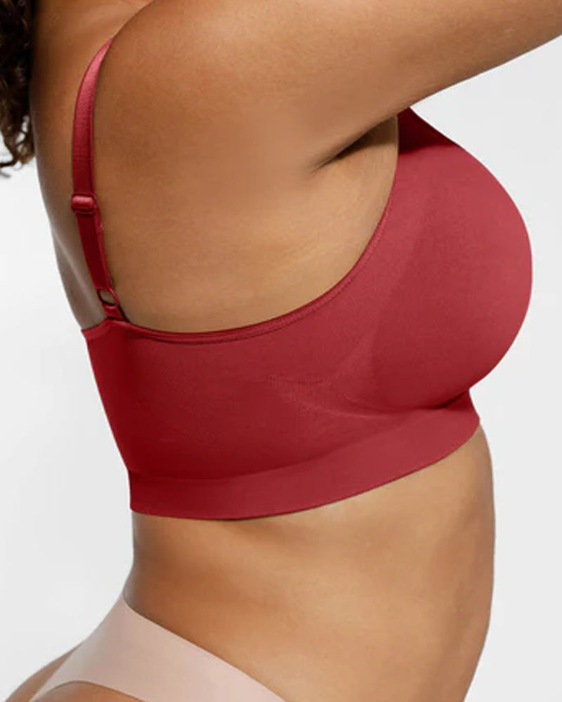 Women's Full Coverage Non-Padded Wireless Sculpt Bra-49