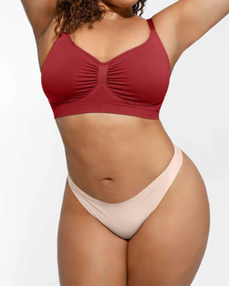 Women's Full Coverage Non-Padded Wireless Sculpt Bra-50