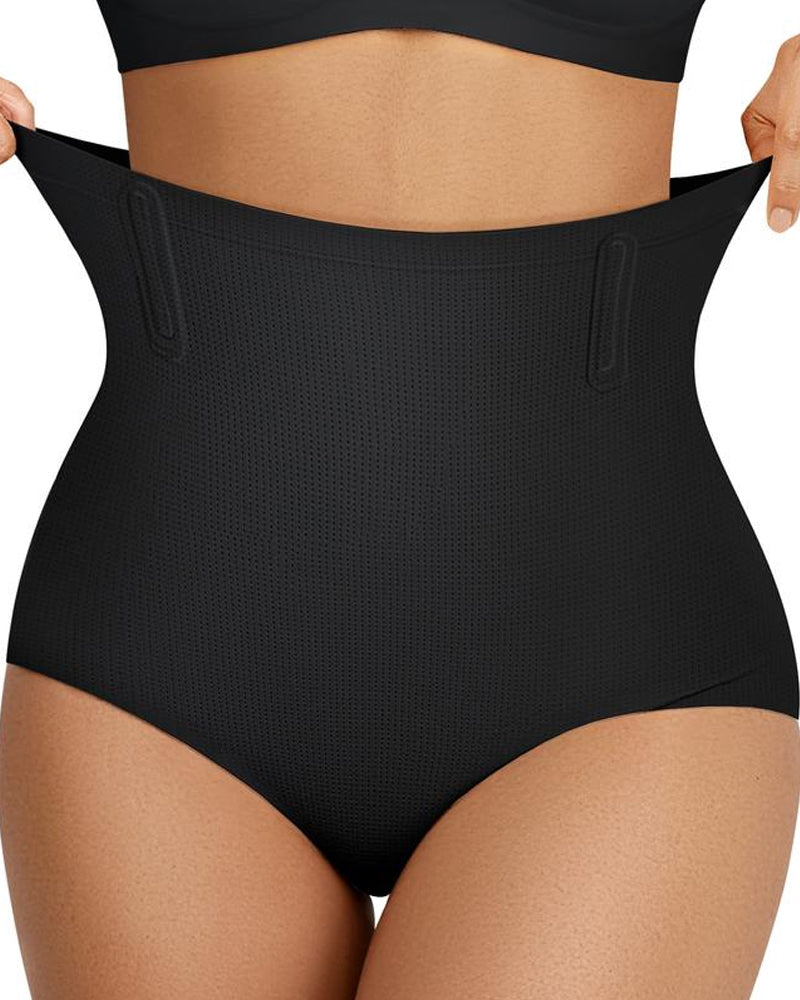 Tummy Control Butt Lifting Shapewear Breathable Comfortable Shorts-16