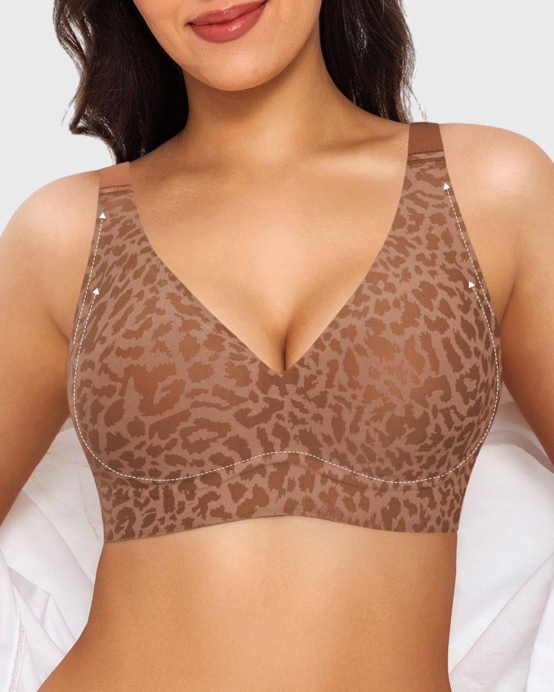 Comfortable Wireless Full Coverage Jelly Smoothing Bra-21