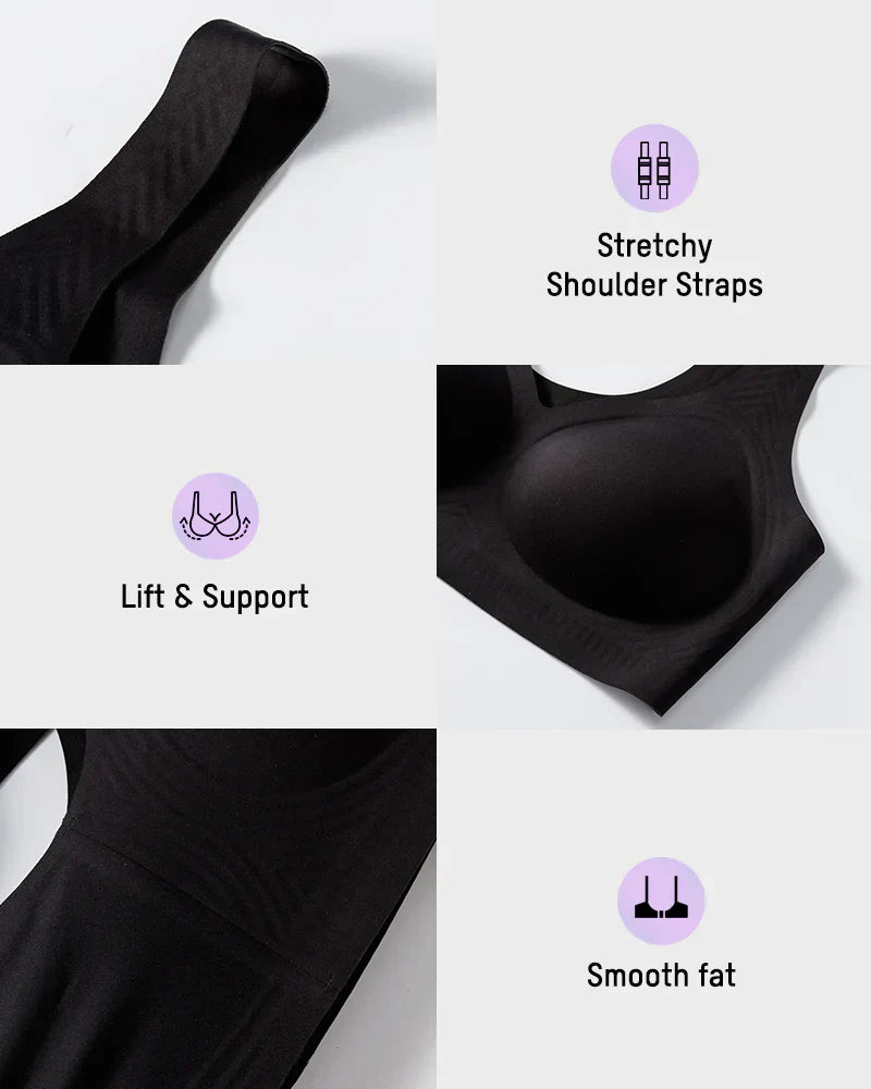 Lifting Wire-Free Antibacterial Jelly Bra-22