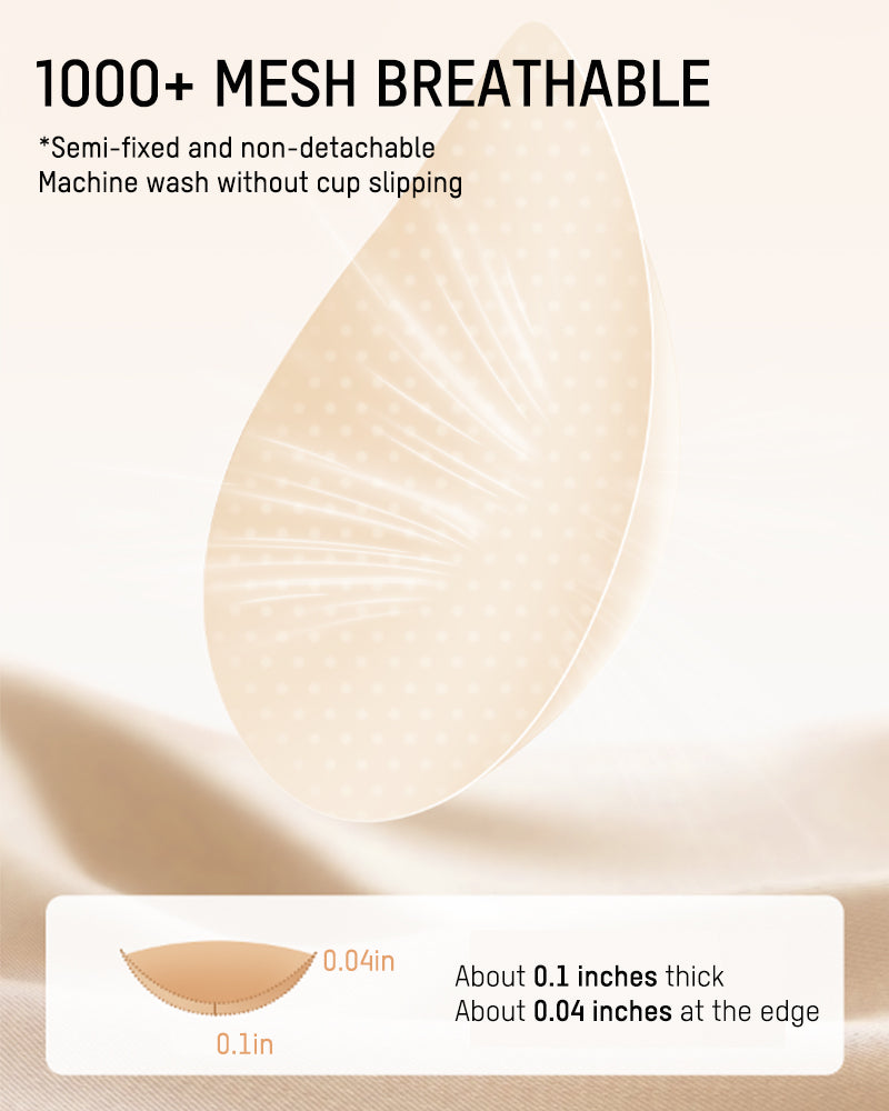 Luxury Satin Seamless Wireless Support Bra-16