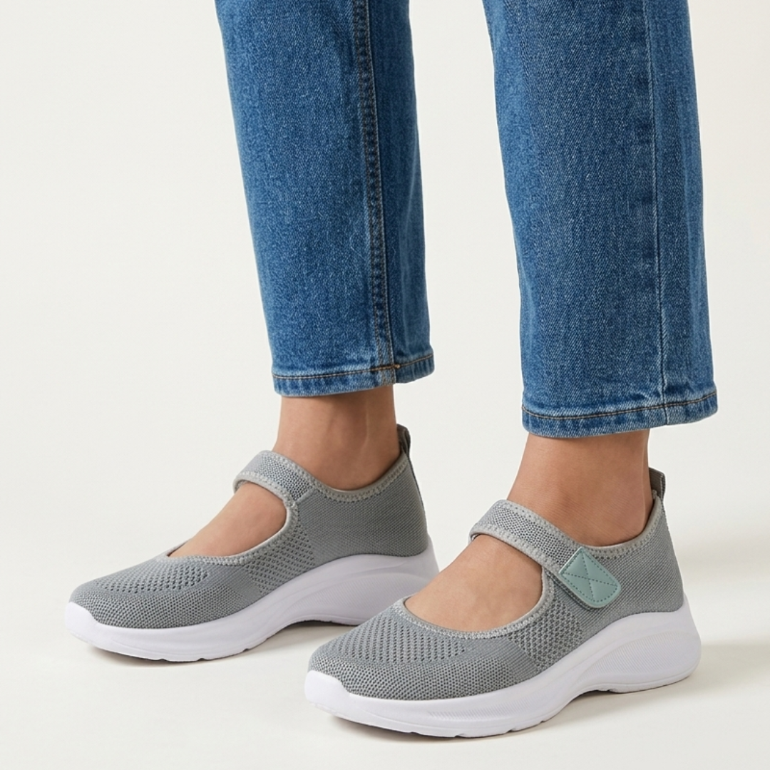 Rue |  Comfortable Women's Sandal with Velcro-2