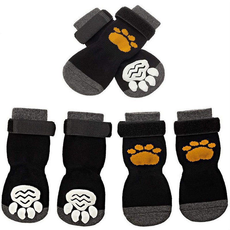 Pet Socks Dog Socks Outdoor Non-slip Waterproof Socks for Small and Large Dogs-5
