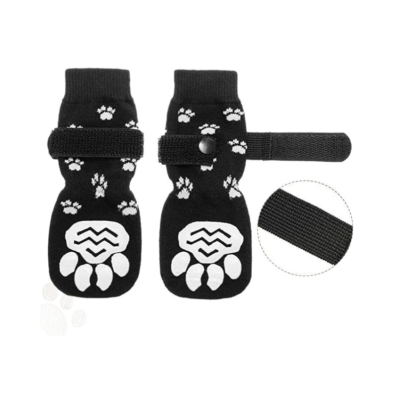 Pet Socks Dog Socks Outdoor Non-slip Waterproof Socks for Small and Large Dogs-6