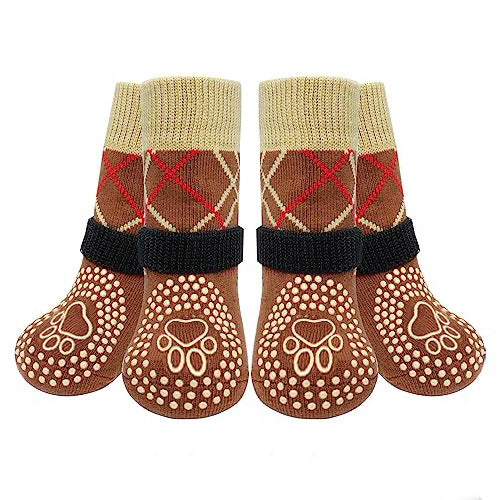 Dog Socks Paw Covers Waterproof & Non-Slip Dog Footwear for Outdoors-10