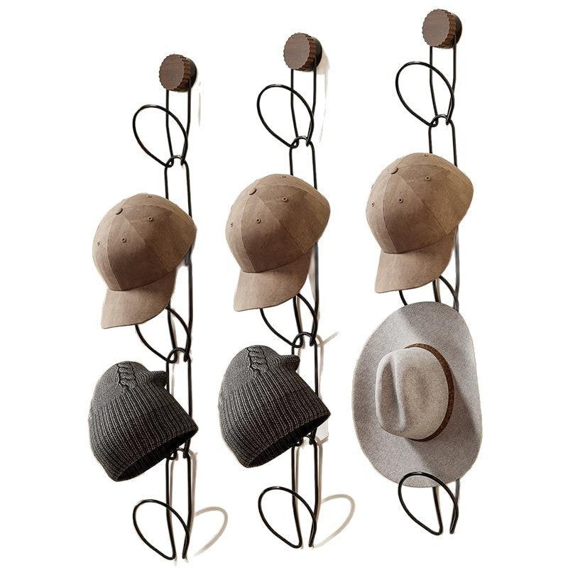 Walnut Suction Hat Hook-3