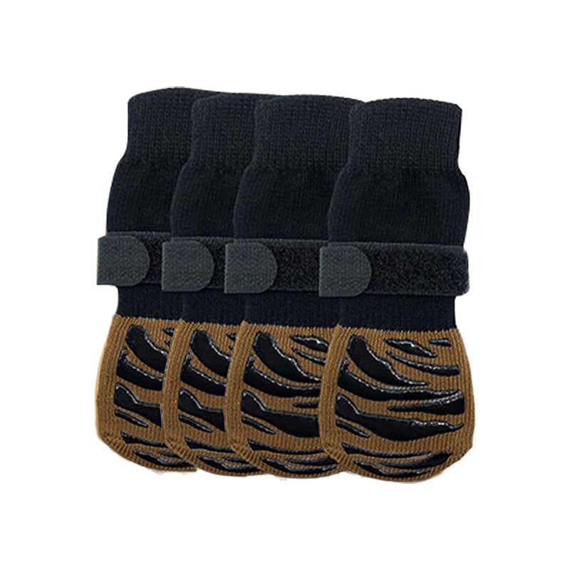 Dog Socks Paw Covers Waterproof & Non-Slip Dog Footwear for Outdoors-6