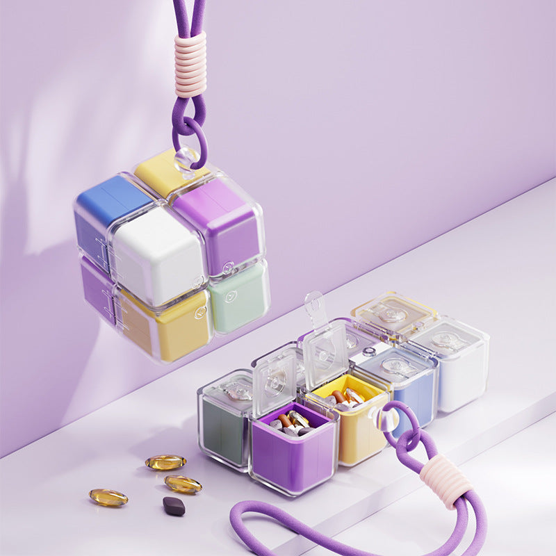 Portable 7-Day Pill Organizer-1