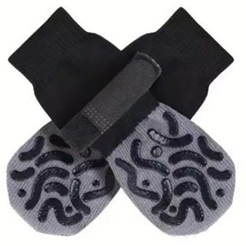 Dog Socks Paw Covers Waterproof & Non-Slip Dog Footwear for Outdoors-12