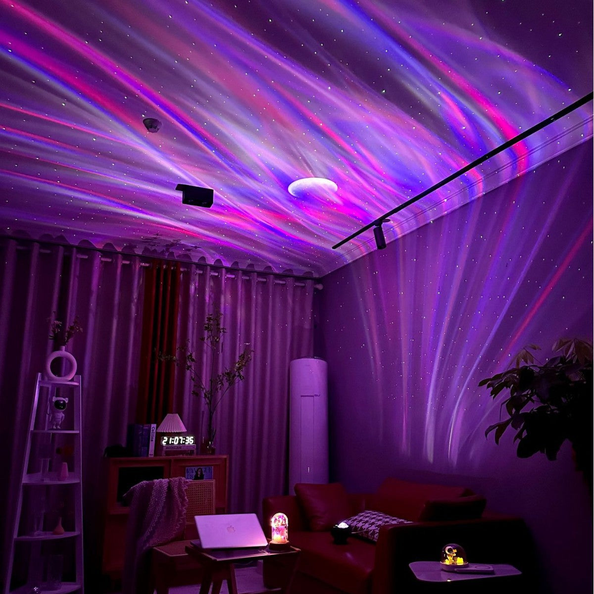 Robot Star Astronaut Galaxy Projector-3