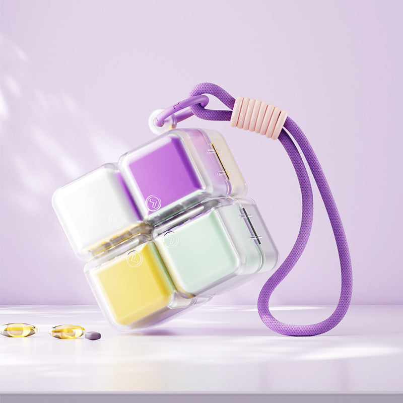 Portable 7-Day Pill Organizer-4