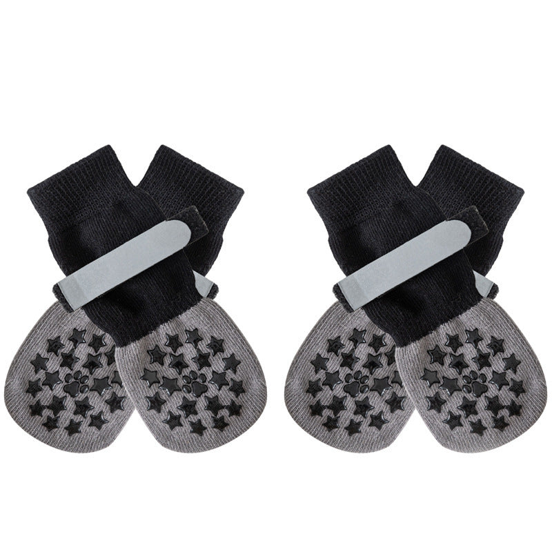 Dog Socks Paw Covers Waterproof & Non-Slip Dog Footwear for Outdoors-14