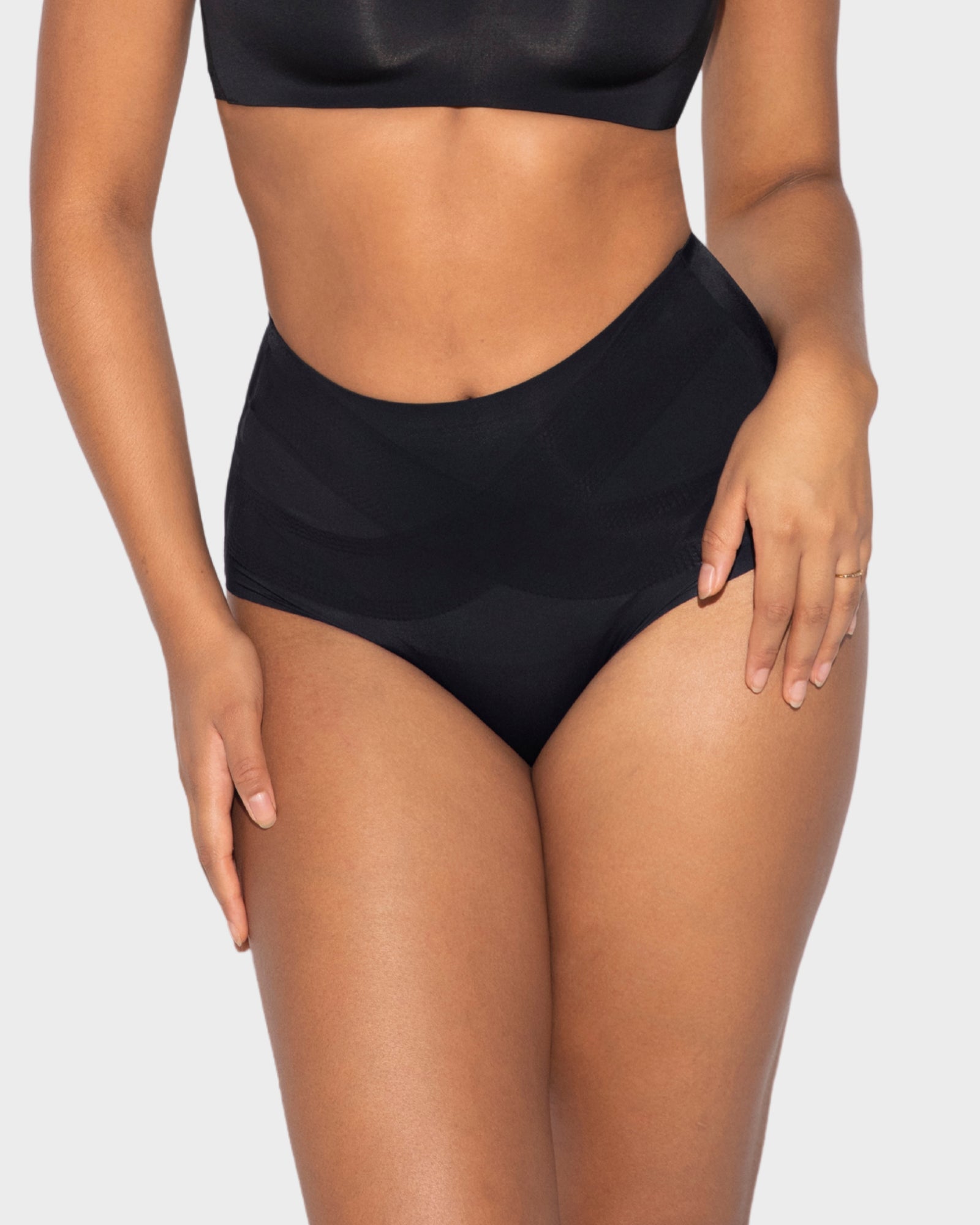 Seamless Tummy Control High-Waist Panties (5 Pack)-9