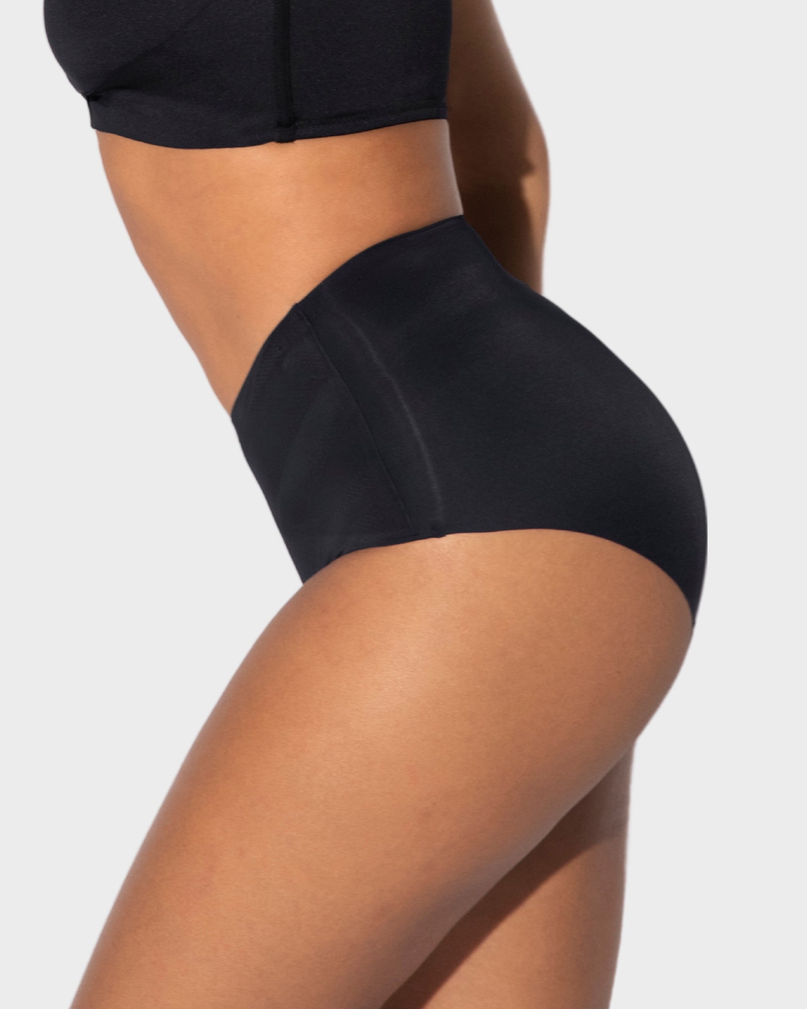 Seamless Tummy Control High-Waist Panties (5 Pack)-10