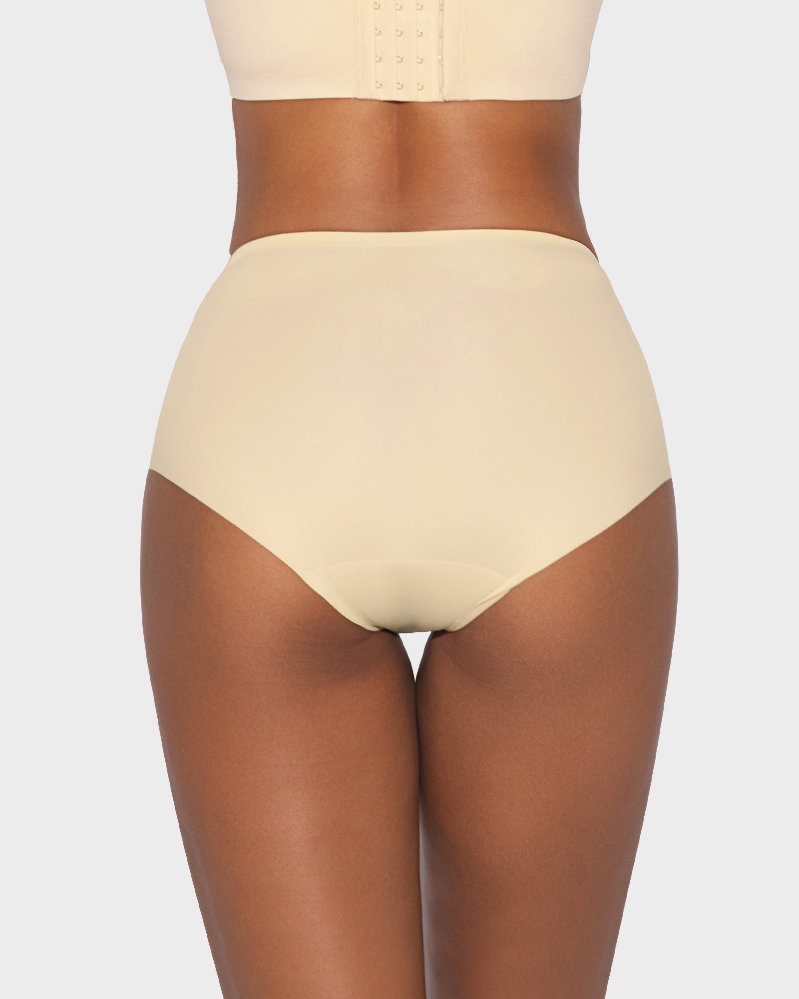 Seamless Tummy Control High-Waist Panties (5 Pack)-4