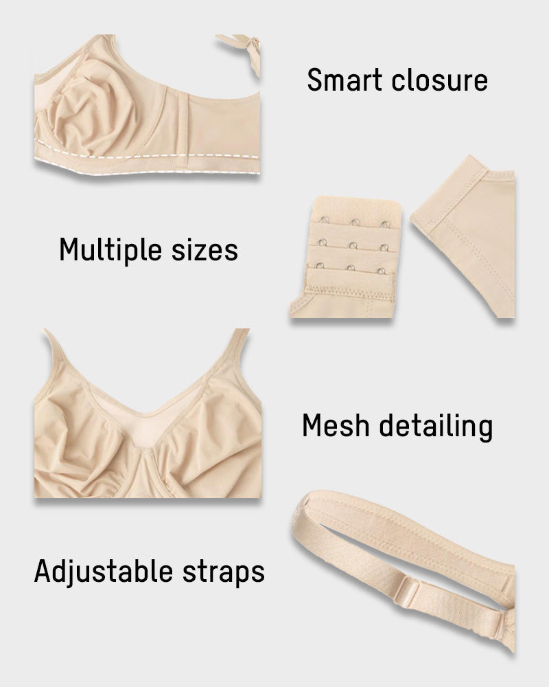 Plus Size Cooling Full Coverage Minimizer Bra-22