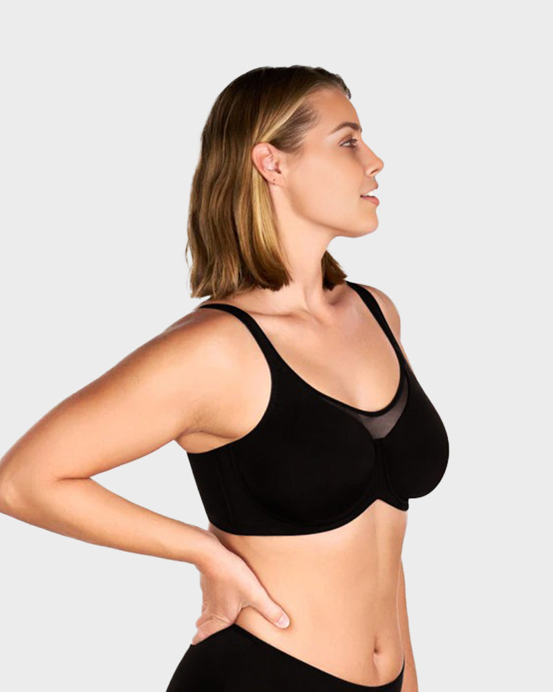 Plus Size Cooling Full Coverage Minimizer Bra-6