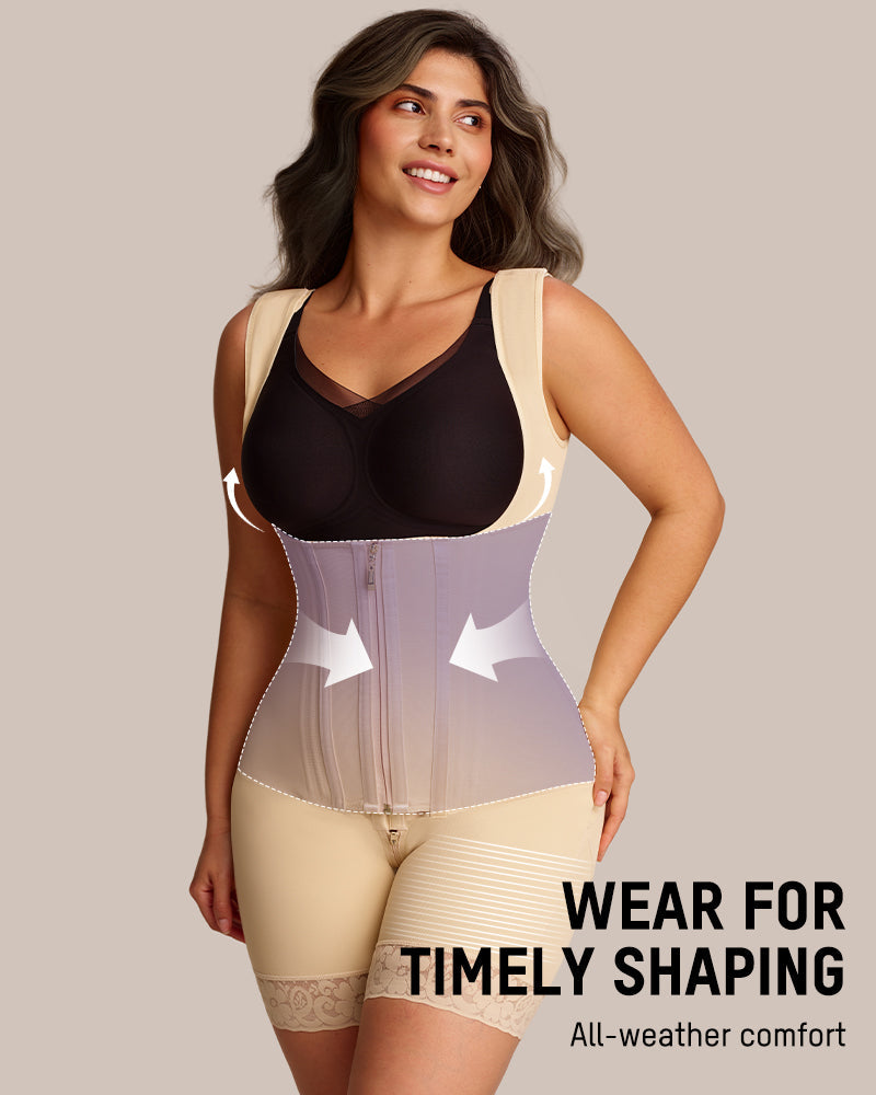 Post Surgery Tummy Tuck Compression Garment-5