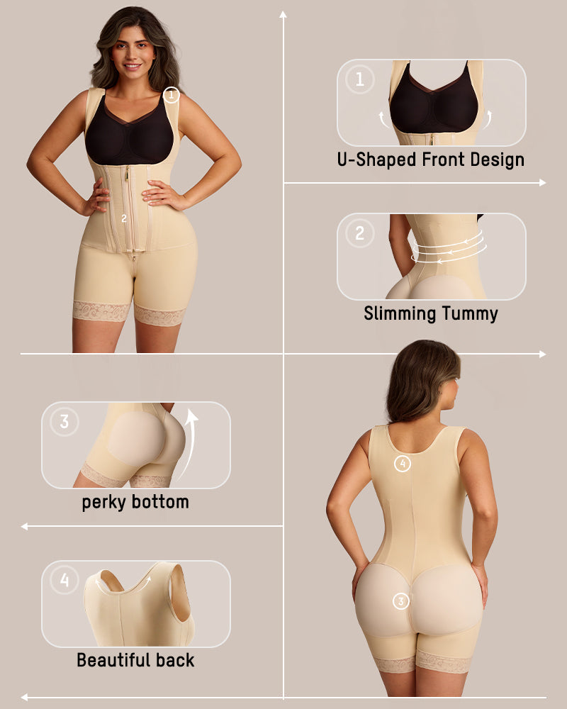Post Surgery Tummy Tuck Compression Garment-6