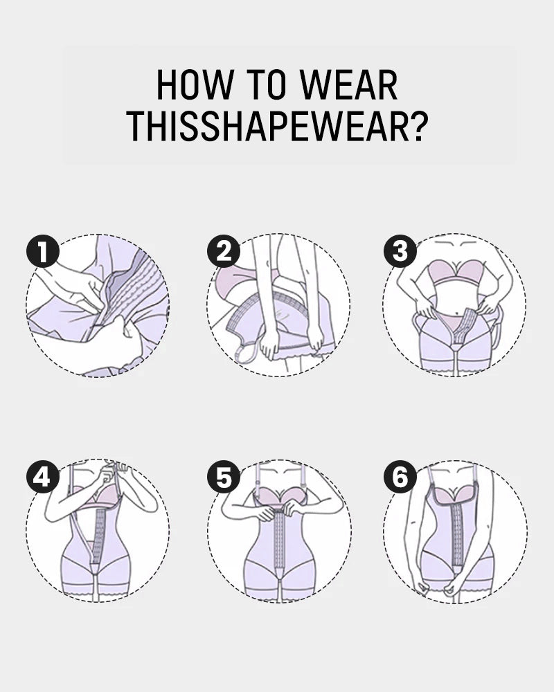 Post Surgery Tummy Tuck Compression Garment-30