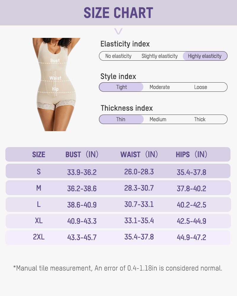 Double-Layer PowerMesh Tummy Sculpt Bodysuit-17